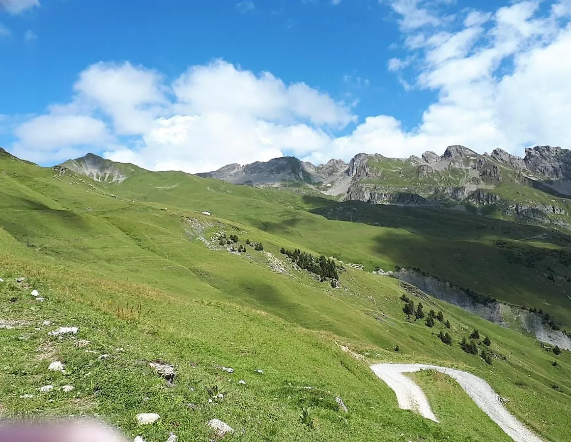 Appartement Confortable Face A La Montagne Ла-Плань Апартаменты